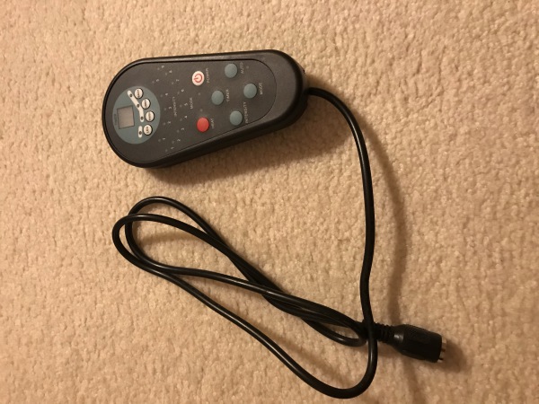 The massage remote