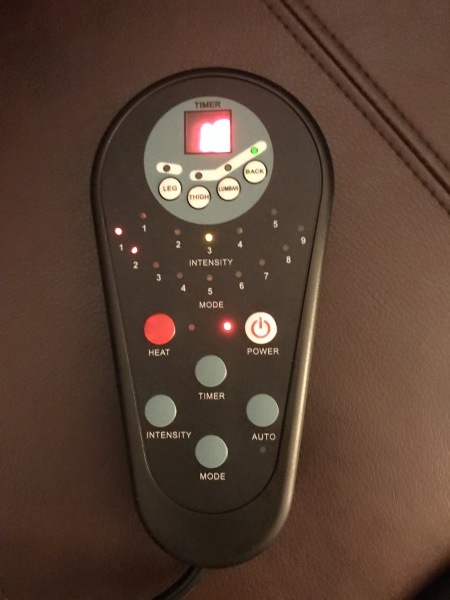 The massager remote